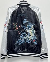 スカジャン　鯉柄