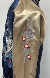 スカジャン　鯉柄