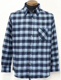 長袖ネルシャツ