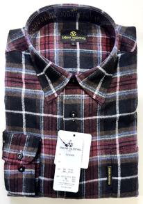 3者混ネルシャツ