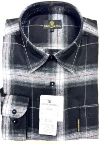 3者混ネルシャツ