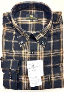 3者混ネルシャツ