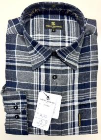 3者混ネルシャツ