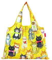 2way Shopping Bag　猫が整列したら