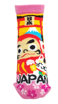 【お土産おもしろソックス】だるまと招き猫