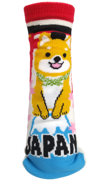 【お土産おもしろソックス】柴と鳥居