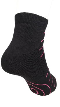 【フィットネススニーカー】　部分パイル　母趾球クッションサポート付き