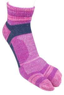 【フィットネス足袋ソックス】　引き揃え　ヒールロック　底パイル土踏まずサポート