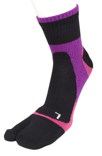 【フィットネス足袋ソックス】　底パイル　土踏まずサポート