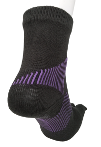 【フィットネス5本指】　サポート＆メッシュ入り　クルー丈　表糸綿100％