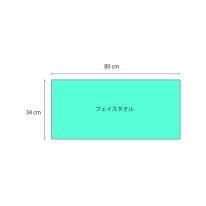 抗菌防臭タオル　イレーズ　フェイスタオル　6枚セット