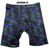 KOSSORI WEARロングボクサーブリーフ(プリントゴム)