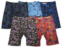 KOSSORI WEARロングボクサーブリーフ(プリントゴム)