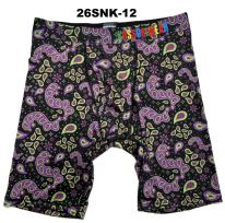 KOSSORI WEARロングボクサーブリーフ(プリントゴム)