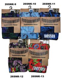 KOSSORI WEARボクサーブリーフ(プリントゴム)