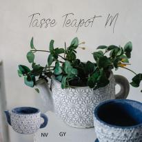 ティーポットモチーフのガーデンポット　タッス・ティーポット・M