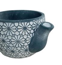 ティーポットモチーフのガーデンポット　タッス・ティーポット・Ｌ