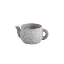 ティーポットモチーフのガーデンポット　タッス・ティーポット・Ｌ