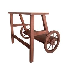 アンティーク調仕上げのプランタースタンド　ルフェン・プランタースタンド