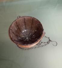 ＰＰラタン素材のハンギングバスケット　ラメア・ハンギングバスケット・ＰＰラタン　