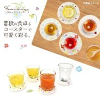 ＜オリジナル商材用素材＞アスベスト検査済　UV印刷可能♪　サークル型珪藻土コースター（角丸型）