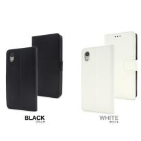 13色展開♪ソフトなさわり心地！　iPhone XR用13色カラーレザー手帳型ケース