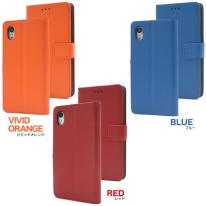 13色展開♪ソフトなさわり心地！　iPhone XR用13色カラーレザー手帳型ケース