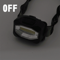レジャーや防災用に♪　LEDヘッドライト　4色