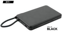 【新世代】５０００ｍＡｈ固体モバイルバッテリ－ 超安全 急速充電 ケーブル一体型