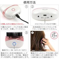 超軽量＆コンパクト！　ポータブルヒートブラシ