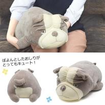 抱きしめたくなる柔らかさ♪　すやすやまくら（いぬ）