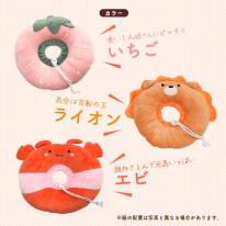 ソフトタイプのエリザベスカラー♪　クッション型 アニマル&フードデザインカラーS/M/Lサイズ