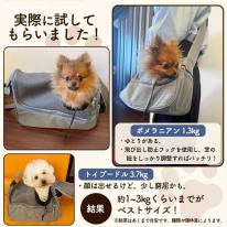 ペットと一緒のおでかけに♪ ペットキャリーバッグ ショルダータイプ 超小型犬・猫～小型犬・猫向き