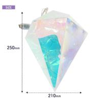 多彩なLEDライトで幻想的な空間を演出♪　LEDイルミネーションオブジェ ダイヤモンド