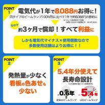 ＜LED電球・蛍光灯＞PAR38   ビーム球150W型相当 防水防塵IP65相当 口金E26