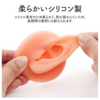 シリコンでリアルな耳を再現。　ディスプレイ用 耳模型 スタンド付き 右耳/左耳