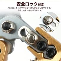 高硬度炭素鋼刃(SK5)で切れ味抜群　芽切ばさみ