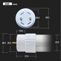 ＜LED電球・蛍光灯＞工事不要！　40W形16W ラピッド2灯式器具用LED蛍光灯