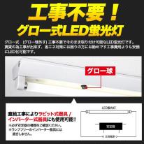 高天井照明への設置に最適！40W形25WLED蛍光灯　全光束 4000lm 120cmタイプ