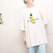 さらさら涼しいプリント柄チュニック