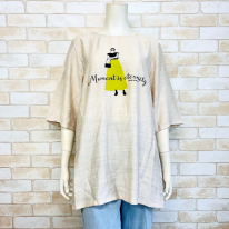 さらさら涼しいプリント柄チュニック