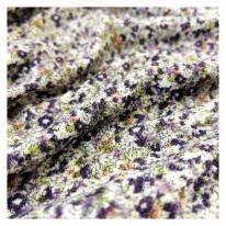 【3L】ほんのり起毛 小花柄 ゆったりBIGチュニック