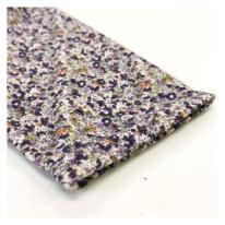 【3L】ほんのり起毛 小花柄 ゆったりBIGチュニック