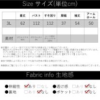 【3L】【お買い得4枚アソート】レース切替え　ボトルネック　カットソー