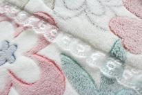 オールシーズンケット 大花柄