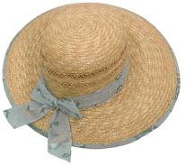 婦人　麦わら帽子DX　冷感タレ付き