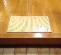 表皮を使用した竹マット45ｘ75ｃｍ