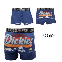 Dickies メンズ ボクサーパンツ　フィット　バッグロゴ　つるつる　単品　前閉じ　ディッキーズ 