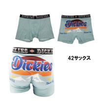 Dickies メンズ ボクサーパンツ　フィット　バッグロゴ　つるつる　単品　前閉じ　ディッキーズ 