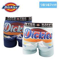 Dickies メンズ ボクサーパンツ　フィット　バッグロゴ　つるつる　単品　前閉じ　ディッキーズ 